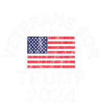 Military Veterans For Trump 2024 Meaningful Gift Women's Racerback Tank