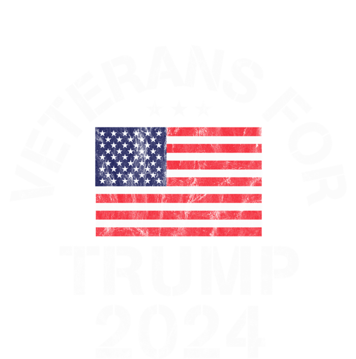 Military Veterans For Trump 2024 Meaningful Gift Women's Racerback Tank