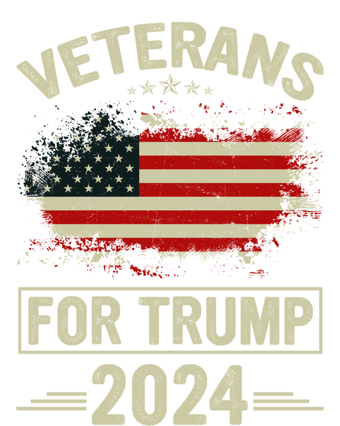 Veterans For Trump 2024 Gift Veteran Day Gift T-Shirt