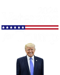 Veterans For Trump 2024 Conservative Republican Trump 2024 Cool Gift T-Shirt