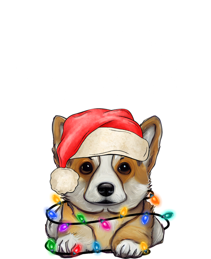 Corgi Christmas Dog Funny Corgi Dog Puppy Xmas Corgi Breed Gift Full-Length Apron With Pockets