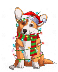 Corgi Dog Lover Xmas Holiday Lighting Santa Corgi Christmas Gift Tall Long Sleeve T-Shirt