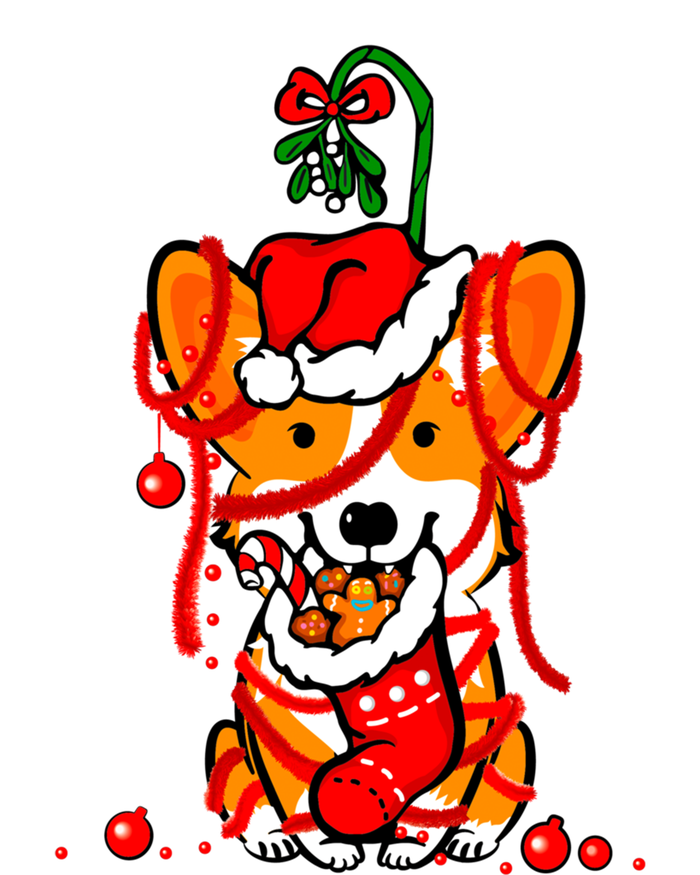 Cute Christmas Welsh Corgi Santa Hat Xmas Design Cool Gift Magnet