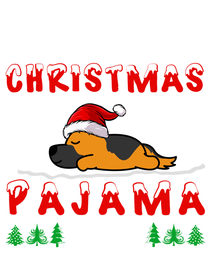 This Is My Christmas Pajama Ger Shepherd Dog Funny Xmas Cute Gift Poster