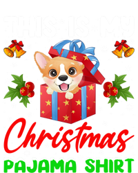 This Is My Christmas Pajamas Lighting Santa Corgi Dog Xmas Gift Softstyle Adult Sport Polo