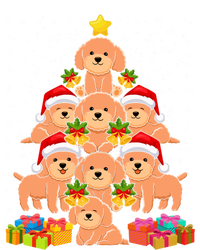 Cute Poodle Dog Christmas Tree For Dog Lover Xmas Funny Gift Softstyle Adult Sport Polo