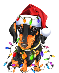 Dachshund Christmas Loves Led Gift Funny Gift Cute Dog Lovers Gift T-Shirt