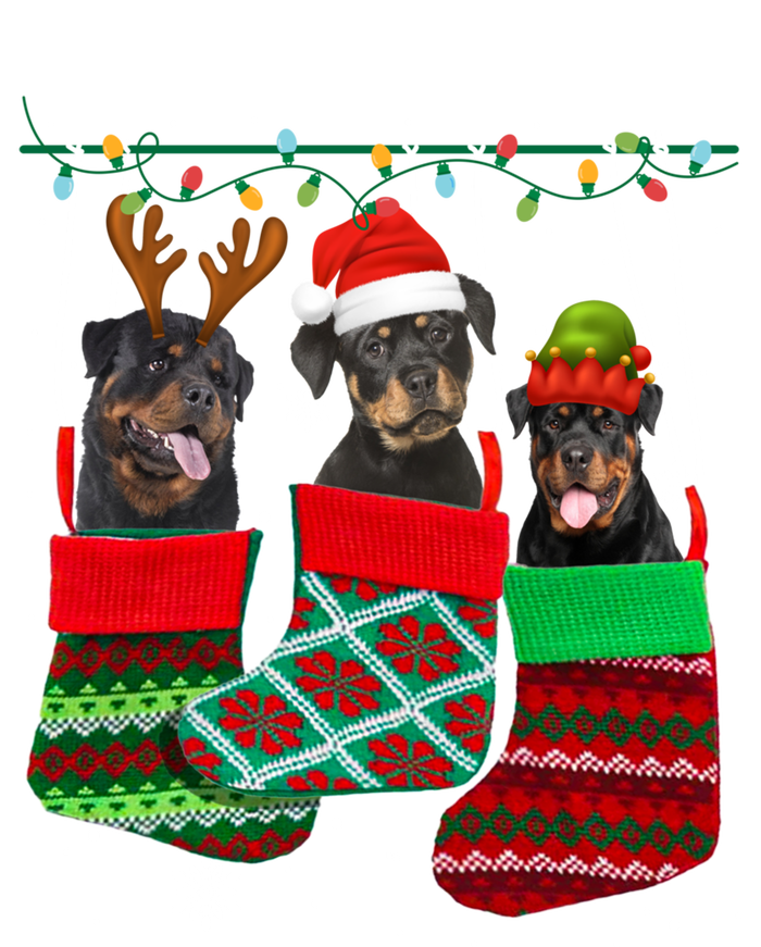 Dog Rottweiler Christmas Socks Funny Xmas Pajama Pet Puppy Great Gift T-Shirt