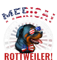 Dogs 365 Merica Rottweiler Dog American Flag 4th Of July Usa Gift Women's T-Shirt