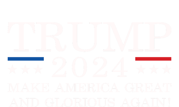 MAGAGA 2024 Magaga Make America Great And Glorious Again Trump 2024 V-Neck T-Shirt