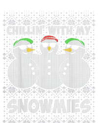 Chillin With My Snowmies Funny Ugly Christmas Valucap Bio-Washed Visor