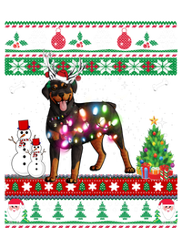 Rottweiler Christmas Lights Funny Xmas Dog Gift Sweatshirt