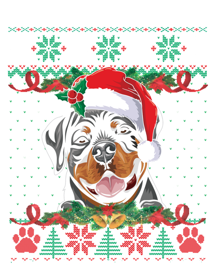 Rottweiler Christmas Santa Ugly Sweater Dog Lover Xmas Pjs Great Gift Tie-Dye Long Sleeve Shirt