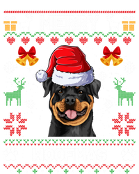 Rottweiler Christmas Ugly Sweater Rottweiler Tree Light Xmas Funny Gift Tall Long Sleeve T-Shirt