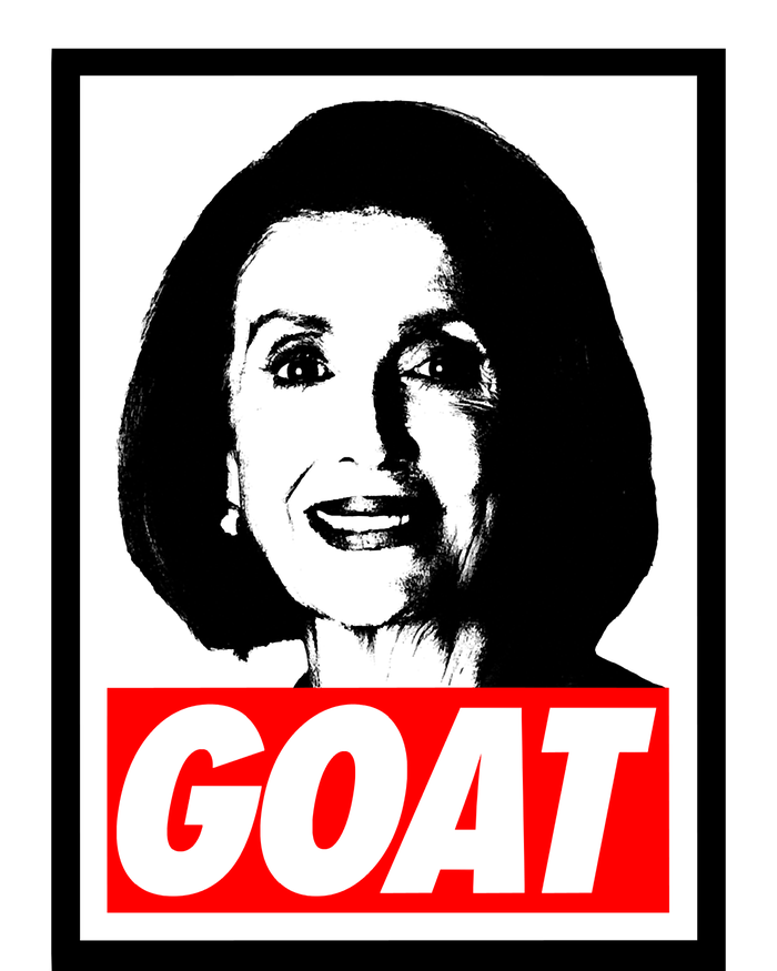 Nancy Pelosi Madam Speaker GOAT Garment-Dyed Sweatshirt