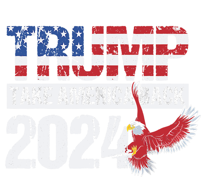 Trump 2024 Flag Take America Back Trump 2024 Tote Bag