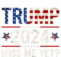 Miss Me Yet Trump 2024 I'll Be Back Patriotic 4th Of July Women's Strappy Tank