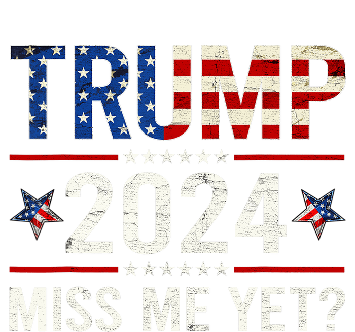 Miss Me Yet Trump 2024 I'll Be Back Patriotic 4th Of July Women's Strappy Tank