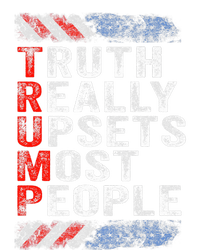 Trump Truth Really Upset Most People Trump 2024 America Flag Premium Bumper Sticker