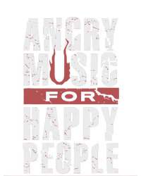 Angry Music For Happy People Womens California Wash Sweatshirt