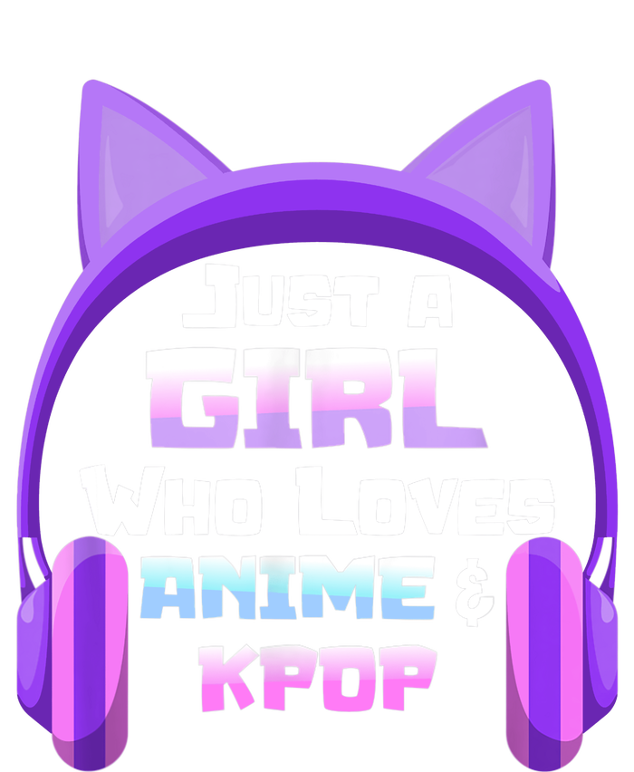 Just A Girl Anime KPop Music Fan Teen Girls Japan Animation T-Shirt