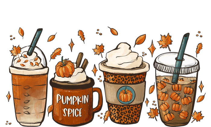 Fall Coffee Pumpkin Spice Junkie Latte Autumn Coffee Lovers Gift Doggie Tank