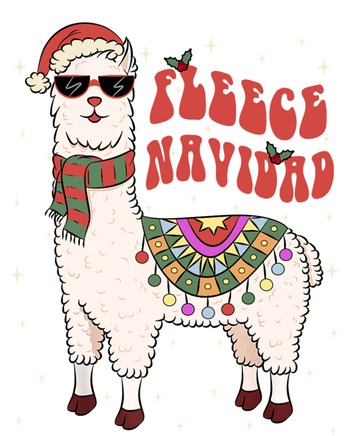 Fleece Feliz Navidad Llama Christmas Cute Xmas Gift Cool Gift Toddler Sweatshirt