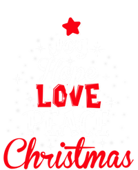 Joy Hope Love Peace Christmas Tree Lights Matching Pajama Gift Sweatshirt