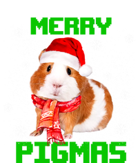 Merry Pigmas Christmas Guinea Pig Santa Hat Light In Snow Great Gift Tie Dye Hoodie