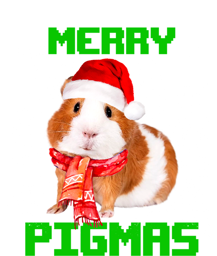 Merry Pigmas Christmas Guinea Pig Santa Hat Light In Snow Great Gift Tie Dye Hoodie