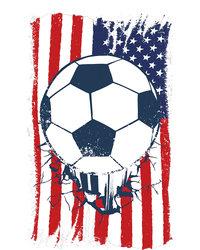 Soccer USA Flag Shirt, Soccer Ball Graphic Hoodie