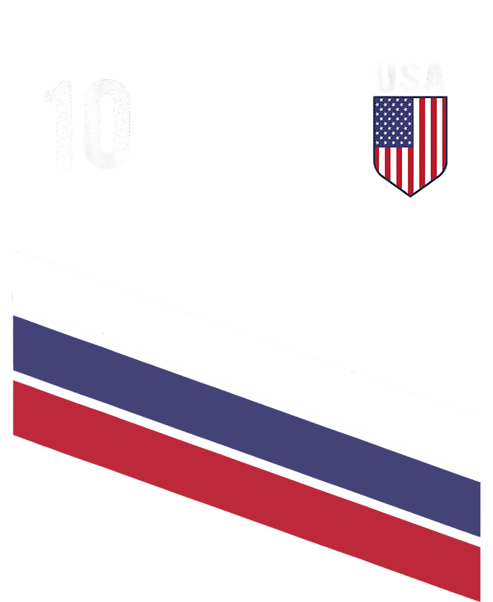 USA Jersey Soccer, Retro 10 American Football USA Soccer T-Shirt