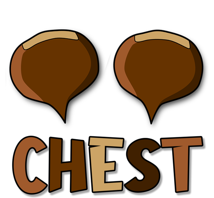 Chest Nuts Couples Matching Christmas Chestnut For Her Gift Button