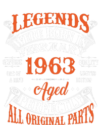 Legend 1963 Vintage 60th Birthday Born In February 1963 Ladies Essential Flowy Tank