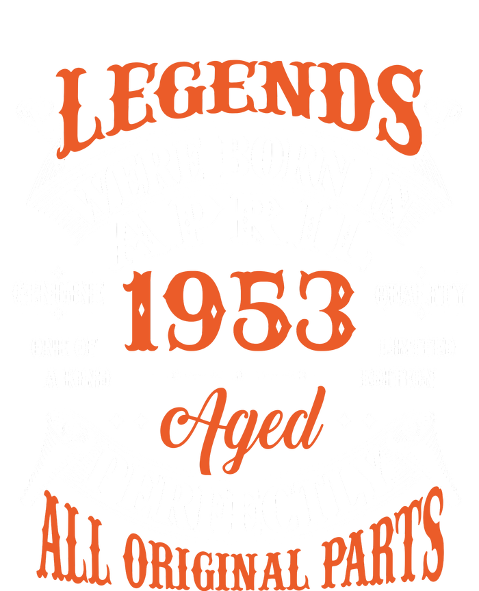 Legend 1953 Vintage 70th Birthday Born In april 1953 Premium T-Shirt