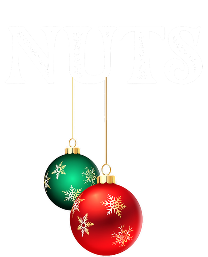 Chest Nuts Matching Chestnuts Christmas Couples Nuts Gift Ceramic Bell Ornament