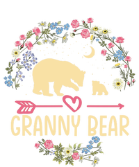 Granny Bear Christmas Family Flower Grandma Xmas Cute Gift T-Shirt