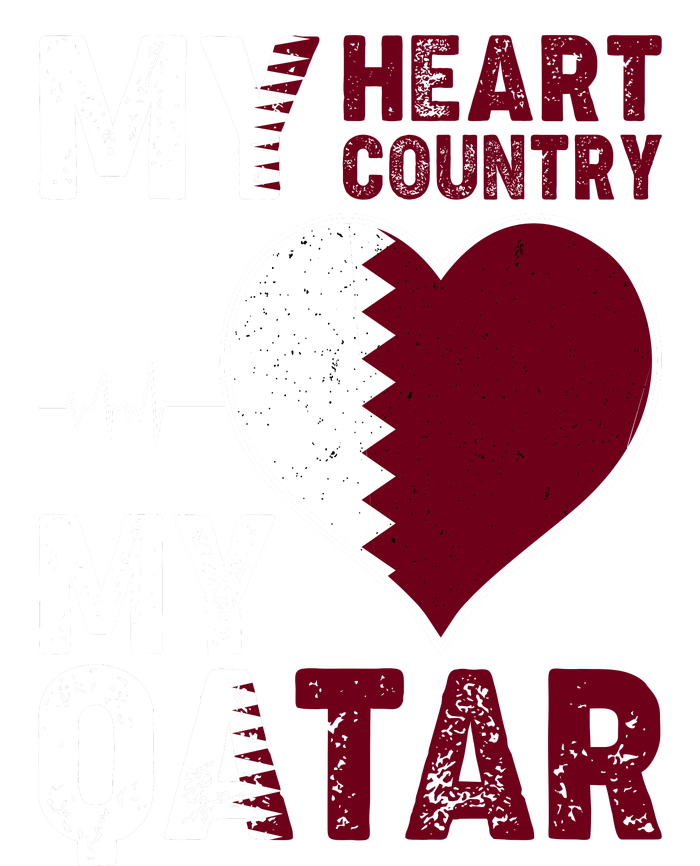 Qatar My Heart My Country Tall Long Sleeve T-Shirt