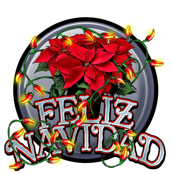 Feliz Navidad V-Neck T-Shirt