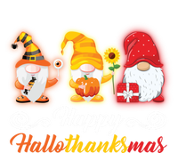 Happy Hallothanksmas Gnomes Halloween Thanksgiving Xmas Gift T-Shirt