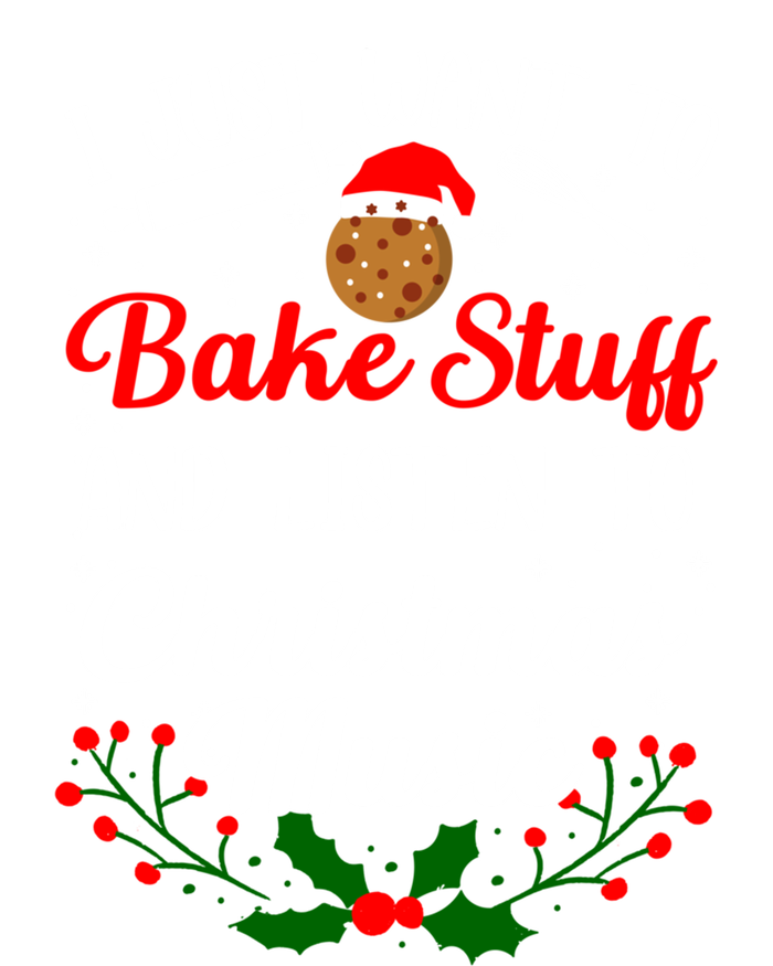 I Just Want To Bake Stuff And Listen To Christmas Music Love Gift Coaster