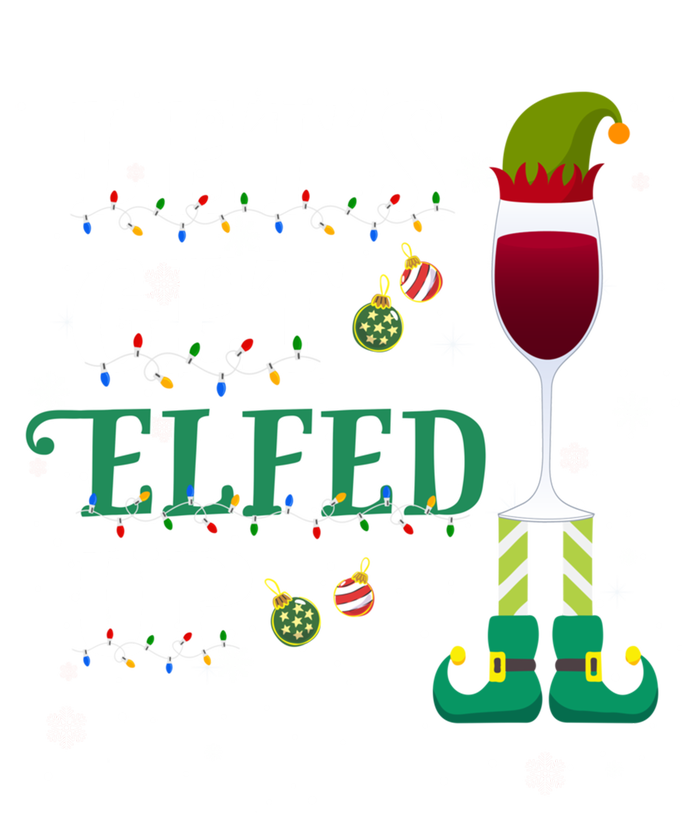 Let's Get Elfed Up Christmas Beer Elf Ing Wine Costume Gift Tote Bag