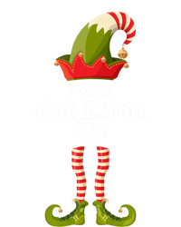 Let's Get Elfed Up Elf Funny Christmas Group Matching Family Cool Gift Kids Long Sleeve Shirt