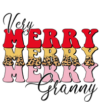 Very Merry Granny Boho Xmas Lights Leopard Christmas Pajama Cute Gift Tall Hoodie