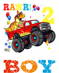 2 Year Old Gift 2nd Birthday Boy Dinosaur Monster Truck Great Gift Baby Bodysuit