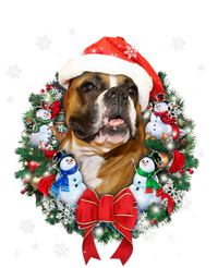 Boxer Dog Christmas Ornat Decoration Gift Xgiftmas Santa Hat Cute Gift T-Shirt