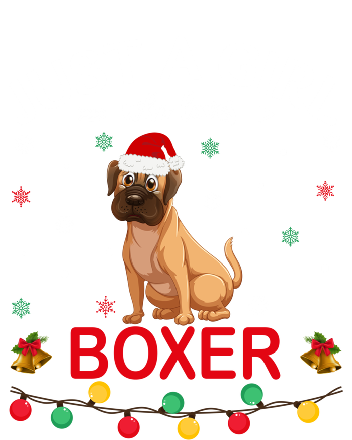 Boxer Dog Lovers Xmas Pajama Funny Ugly Christmas Sweater Cute Gift Sweatshirt Cinch Pack Bag