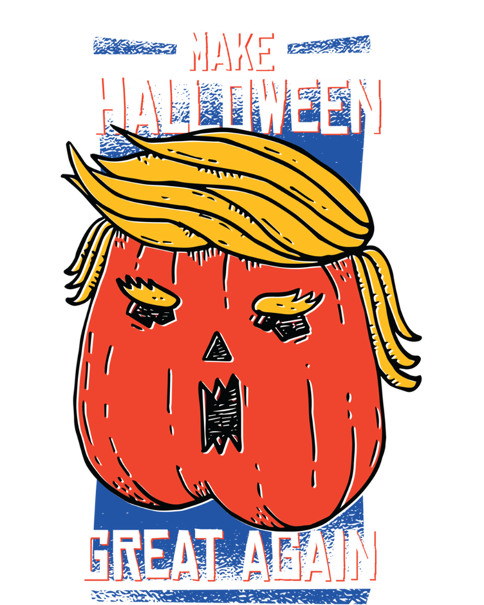 Donald Trump Saying Make Halloween Great Again Gift Full-Length Apron With Pockets