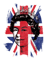 Elizabeth Queen Of England Union Jack Flag Queen Of England Cool Gift Canvas