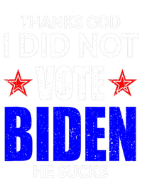 Thanks God I Did Not Vote Biden He Sucks Impeach 46 Premium T-Shirt